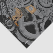 Steampunkmachines (volledige kleur) tissuepapier (Detail)