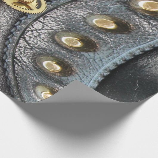 Steampunkontwerp Cadeaupapier (Hoek)
