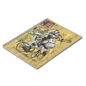  steampunkpiraat notitieboek (Linkerzijde)