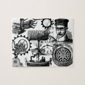 steampunkpuzzel legpuzzel (Horizontaal)