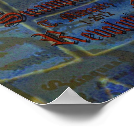 Steampunkrevolutie Poster (Hoek)