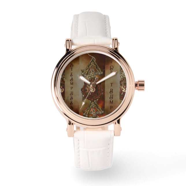 STEAMPUNKS VOOR TRUMP HORLOGE (Voorkant)