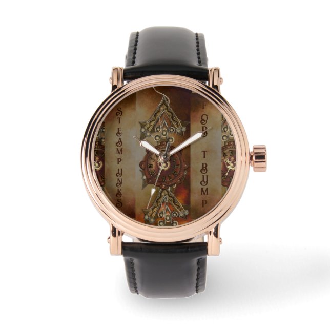 STEAMPUNKS VOOR TRUMP HORLOGE (Voorkant)