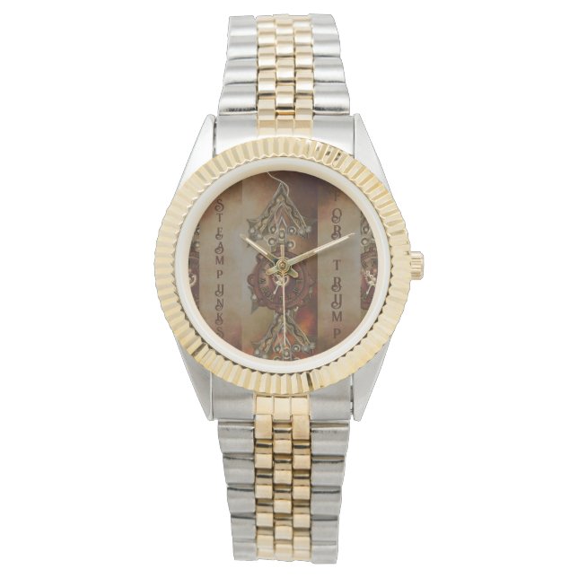 STEAMPUNKS VOOR TRUMP HORLOGE (Voorkant)