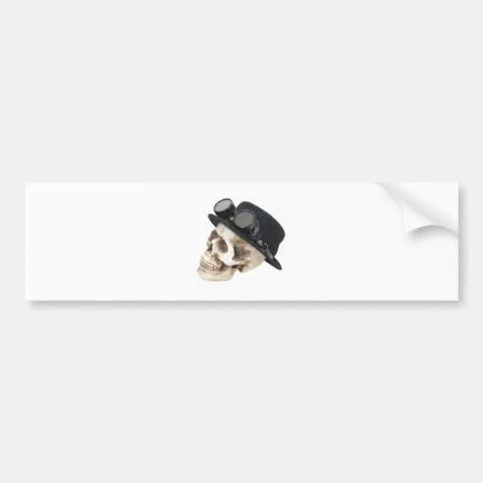 SteamPunkSkull073109 Bumpersticker (Voorkant)