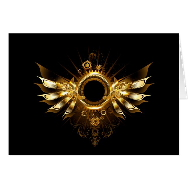 Steampunkvleugels (Voorkant Horizontaal)