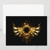 Steampunkvleugels Aankondiging (Voorkant / Achterkant)