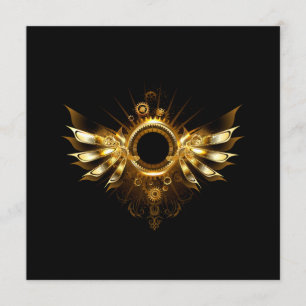 Steampunkvleugels Advieskaart