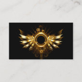 Steampunkvleugels Afsprakenkaartje (Voorkant)