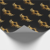 Steampunkvleugels Cadeaupapier (Hoek)