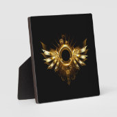 Steampunkvleugels Fotoplaat (Voorkant)