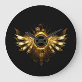 Steampunkvleugels Grote Klok (Voorkant)