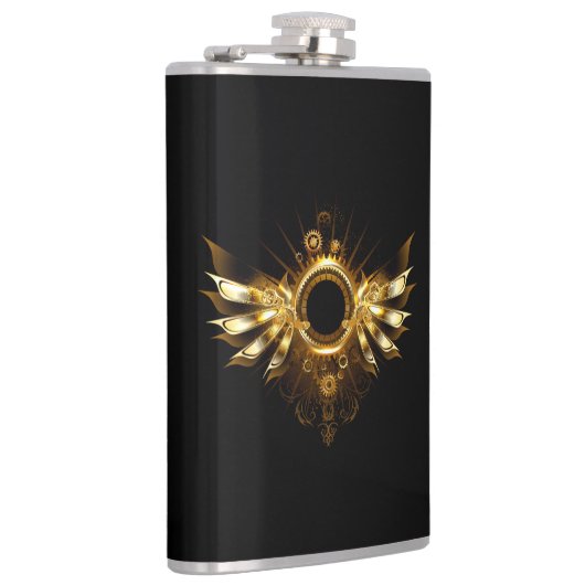 Steampunkvleugels Heupfles (Rechts)