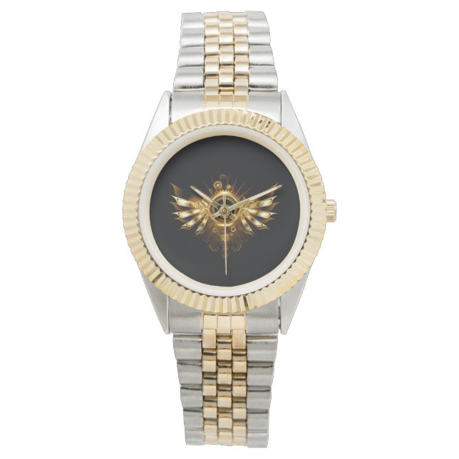 Steampunkvleugels Horloge (Voorkant)