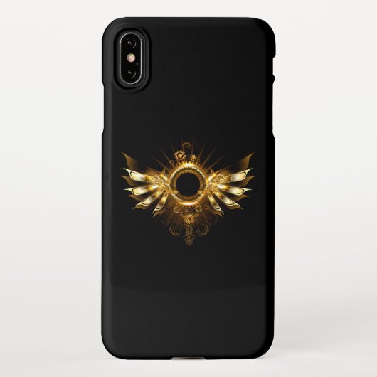 Steampunkvleugels iPhone Hoesje (Achterkant)