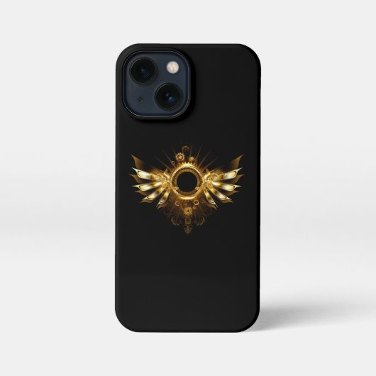 Steampunkvleugels iPhone Hoesje (Achterkant)