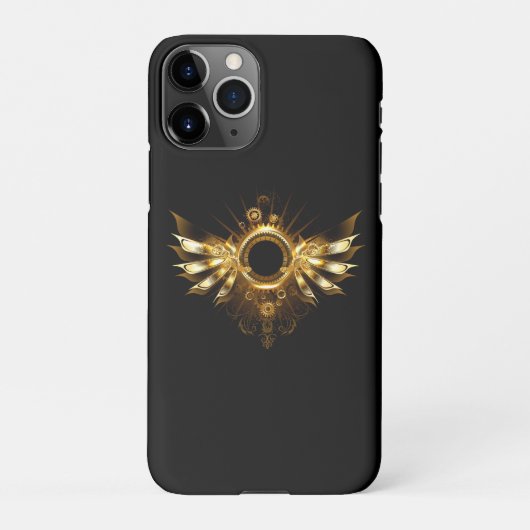 Steampunkvleugels iPhone Hoesje (Achterkant)