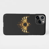 Steampunkvleugels iPhone Hoesje (Achterkant horizontaal)