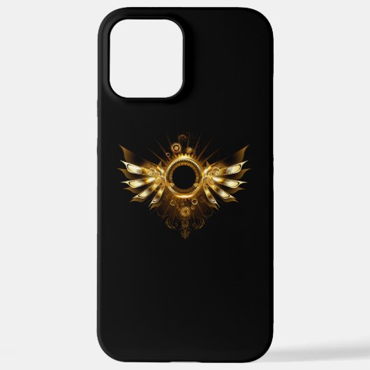 Steampunkvleugels iPhone Hoesje (Achterkant)