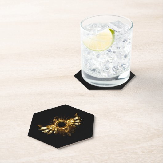 Steampunkvleugels Kartonnen Onderzetters (Insitu)