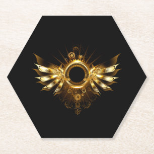 Steampunkvleugels Kartonnen Onderzetters