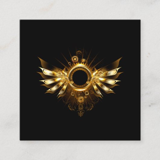 Steampunkvleugels Kortingskaartje (Voorkant)