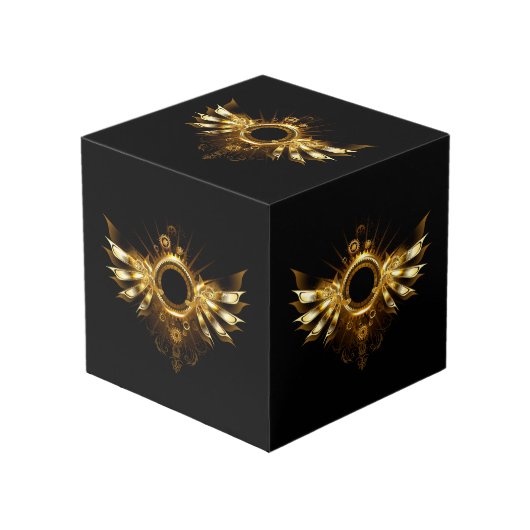 Steampunkvleugels Kubus (Voorkant hoekig)