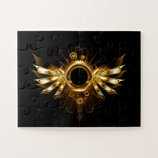 Steampunkvleugels Legpuzzel (Horizontaal)