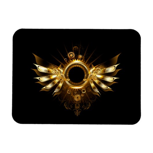 Steampunkvleugels Magneet (Horizontaal)