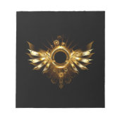 Steampunkvleugels Notitieblok (Voorkant)