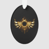 Steampunkvleugels Ornament (achterkant)