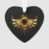 Steampunkvleugels Ornament (achterkant)