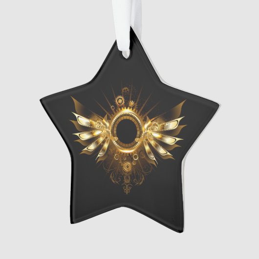 Steampunkvleugels Ornament (voorkant)