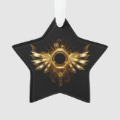 Steampunkvleugels Ornament (voorkant)