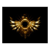 Steampunkvleugels Perfect Poster (Voorkant)