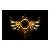 Steampunkvleugels Perfect Poster (Voorkant)