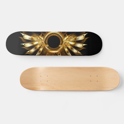 Steampunkvleugels Persoonlijk Skateboard (Horizontaal)