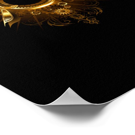 Steampunkvleugels Poster (Hoek)