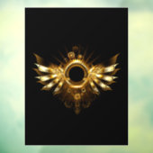 Steampunkvleugels Raamsticker (Vel 3)