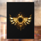 Steampunkvleugels Raamsticker (Vel 2)