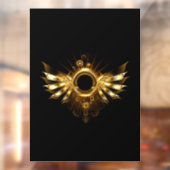 Steampunkvleugels Raamsticker (Vel 2)