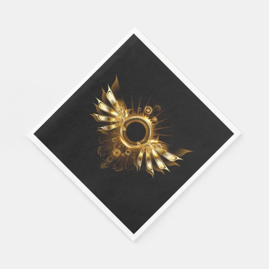 Steampunkvleugels Servet (Hoek)