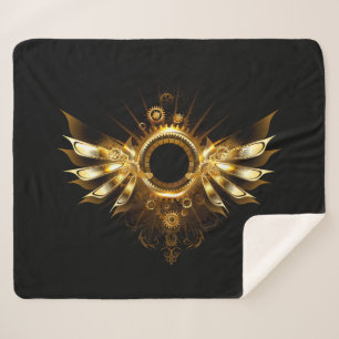 Steampunkvleugels Sherpa Deken