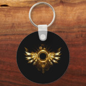 Steampunkvleugels Sleutelhanger (Voorkant)