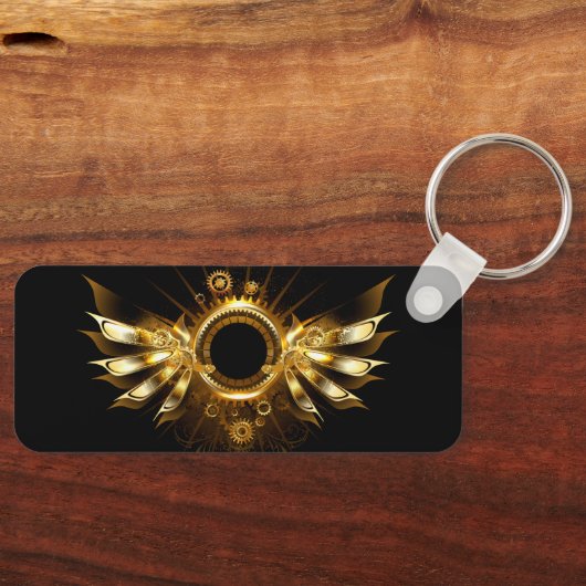 Steampunkvleugels Sleutelhanger (Voorkant)