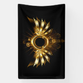 Steampunkvleugels Spandoek (Verticaal)