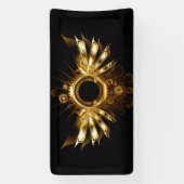 Steampunkvleugels Spandoek (Verticaal)