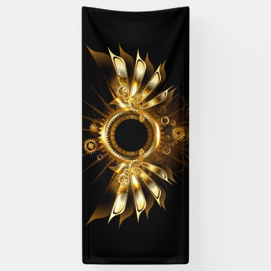Steampunkvleugels Spandoek (Verticaal)