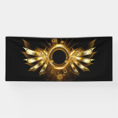 Steampunkvleugels Spandoek (Horizontaal)