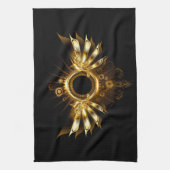 Steampunkvleugels Theedoek (Verticaal)